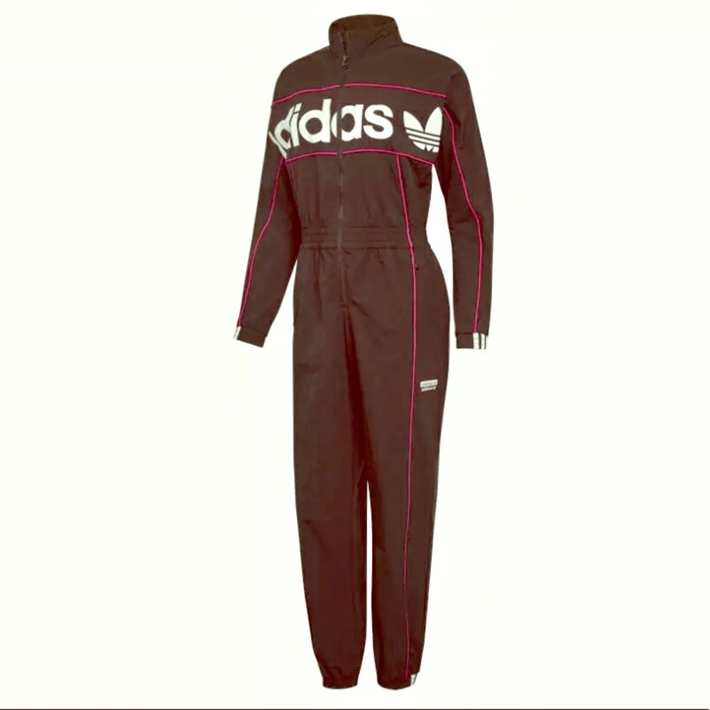 Women’s adidas jumpsuit big logo on chest